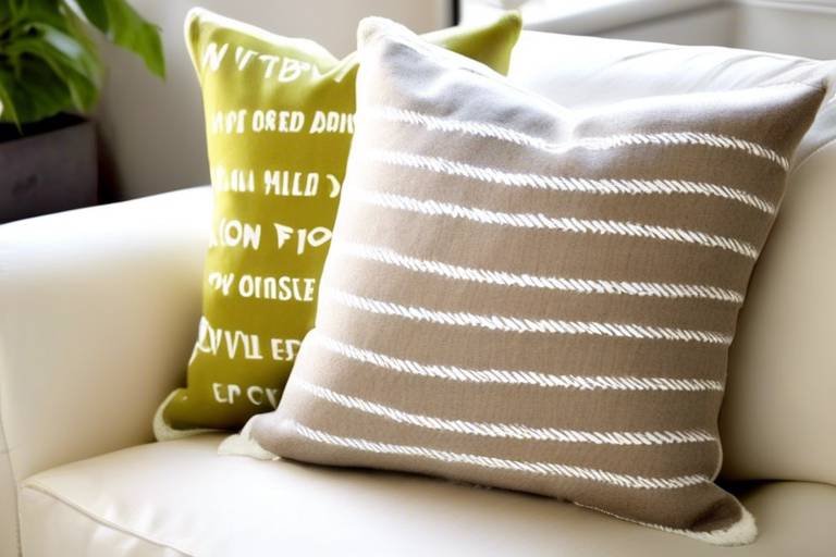 How to Make Your Own Handcrafted Throw Pillows