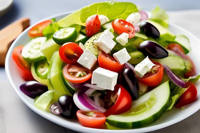 How to Make a Simple and Delicious Greek Salad