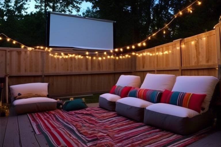 How to Build a DIY Outdoor Movie Theater