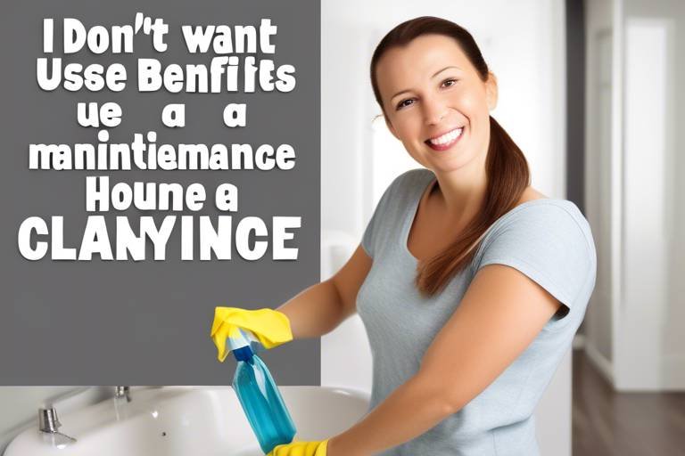 The Benefits of a Daily Cleaning Routine for Home Maintenance