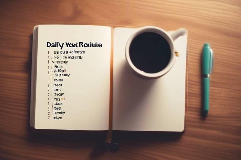 Creating a Balanced Daily Routine for Better Productivity