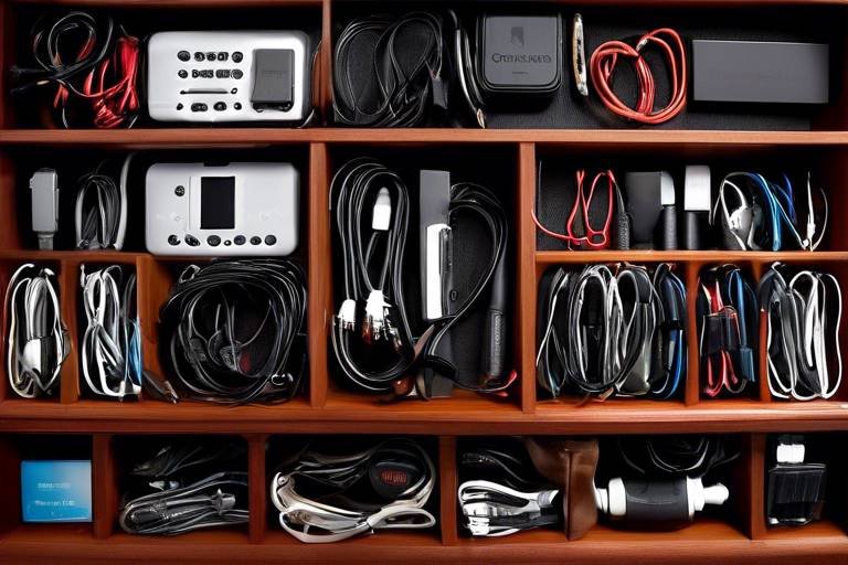 How to Organize Your Cables and Tech Accessories