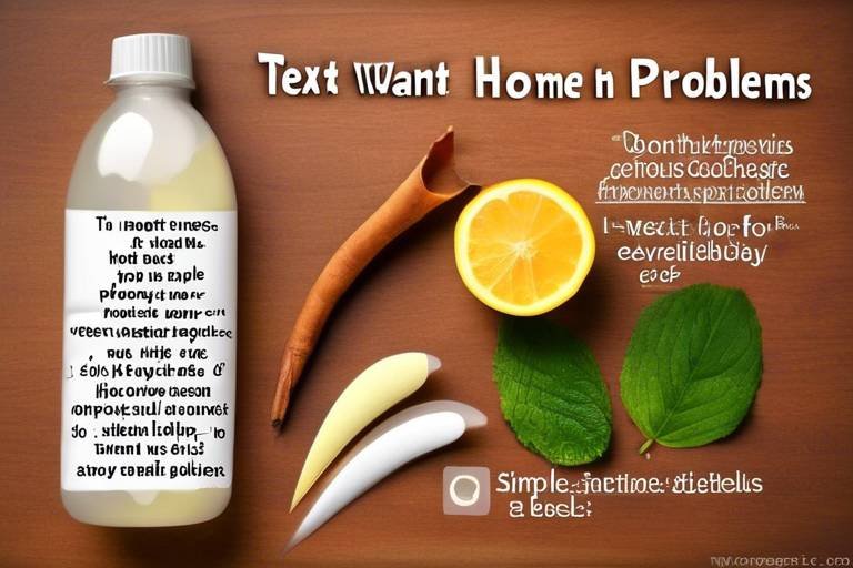 Simple Home Remedies for Everyday Problems