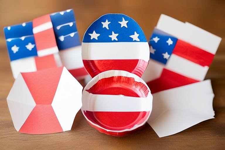 10 Easy Crafts for Celebrating Independence Day