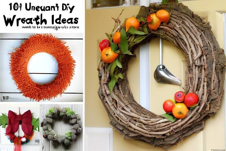 10 Unique Ideas for DIY Seasonal Wreaths