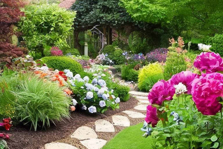 How to Create a Low-Maintenance Flower Garden