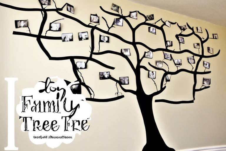How to Create a DIY Family Tree Wall Art