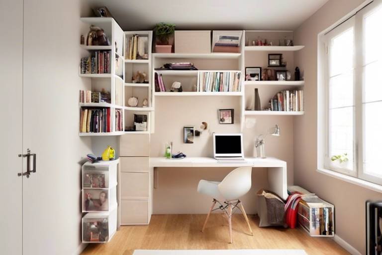 How to Use Wall-Mounted Storage Solutions in Small Rooms