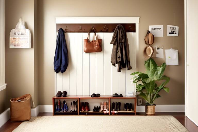 How to Declutter and Organize Your Entryway