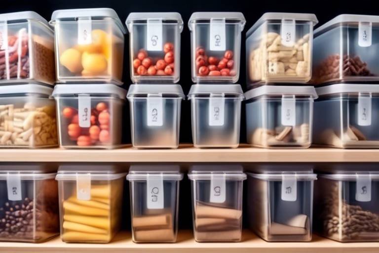 How to Use Clear Storage Containers for Better Visibility