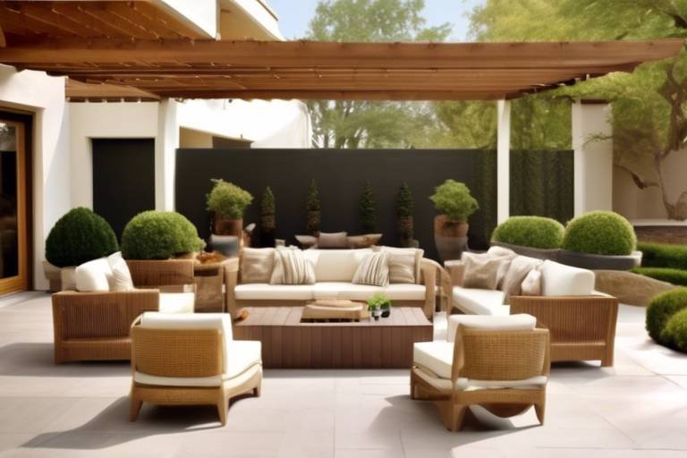 How to Select the Right Furniture for Your Home’s Outdoor Spaces