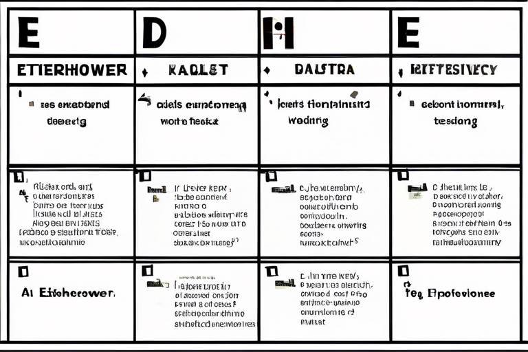 The Eisenhower Matrix - Prioritizing Tasks Effectively