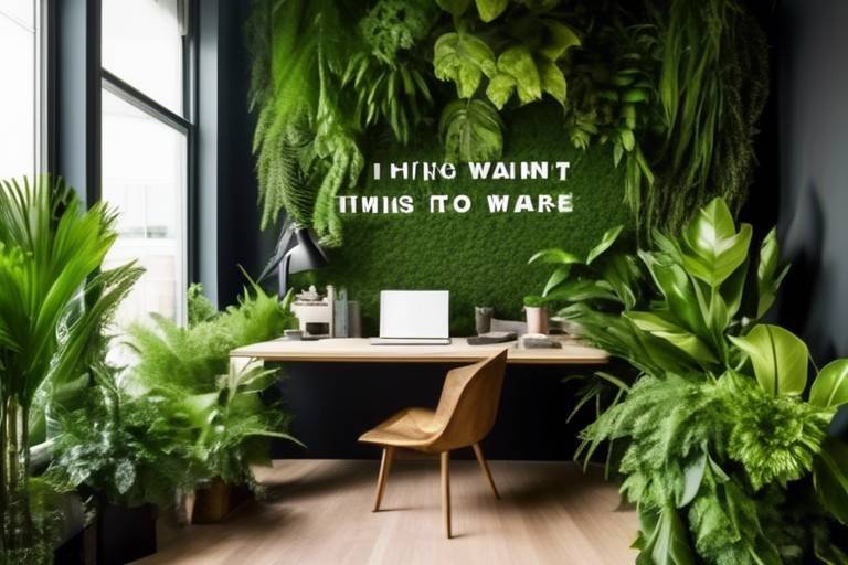 How to Incorporate Greenery into Your Work Space