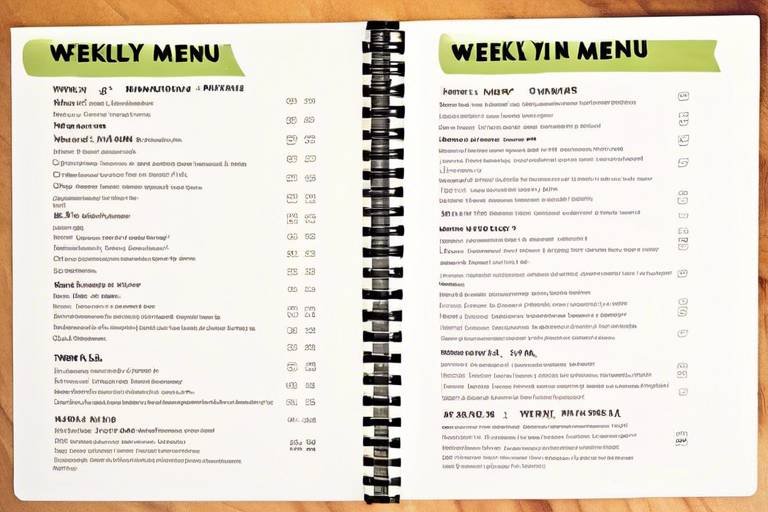 How to Create a Weekly Dinner Menu on a Budget
